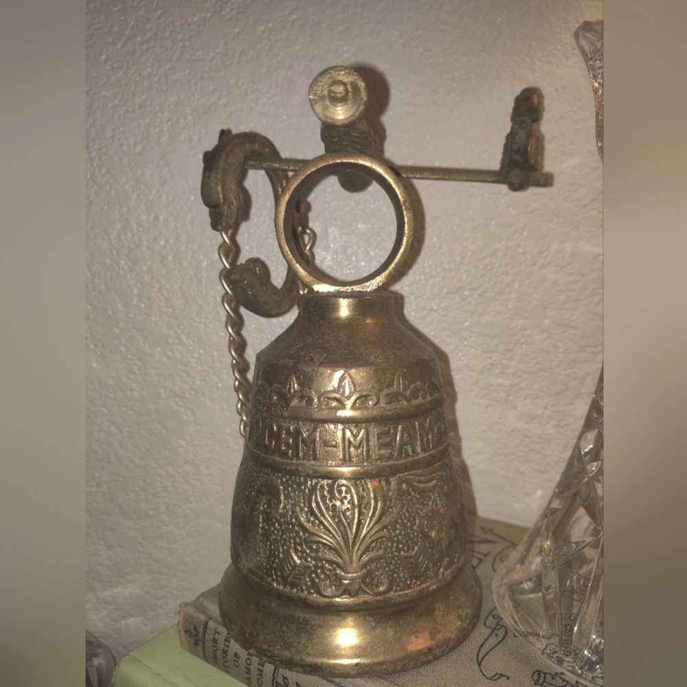 Vintage Brass Monastery Bell